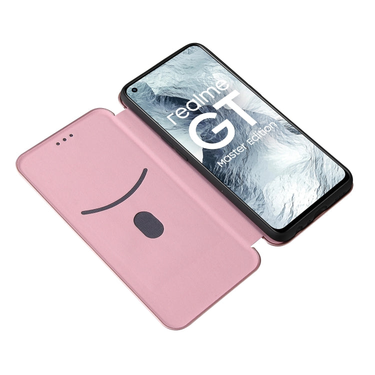 Carbon Fiber Texture Magnetic Horizontal Flip TPU + PC + PU Leather Case with Card Slot, For OPPO Realme GT Master, For OPPO Reno6 Z, For Motorola Edge 20 Lite, For Xiaomi Redmi 10