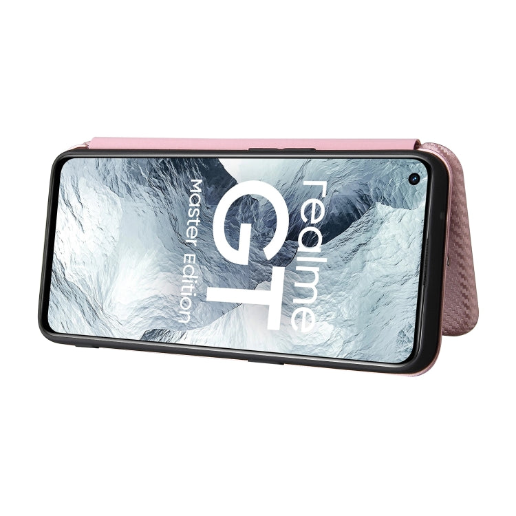 Carbon Fiber Texture Magnetic Horizontal Flip TPU + PC + PU Leather Case with Card Slot, For OPPO Realme GT Master, For OPPO Reno6 Z, For Motorola Edge 20 Lite, For Xiaomi Redmi 10