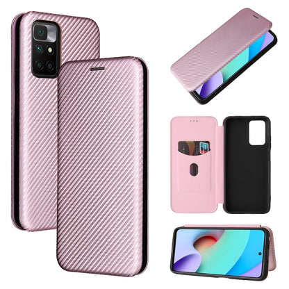 Carbon Fiber Texture Magnetic Horizontal Flip TPU + PC + PU Leather Case with Card Slot, For OPPO Realme GT Master, For OPPO Reno6 Z, For Motorola Edge 20 Lite, For Xiaomi Redmi 10