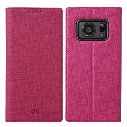 ViLi DMX Series Shockproof TPU + PU Leather Magnetic Attraction Horizontal Flip Case with Card Slot & Holder, For Sharp Aquos R6