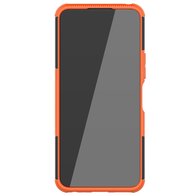 Tire Texture Shockproof TPU+PC Protective Case with Holder, For OnePlus Nord 2 5G, For OPPO A94 4G, For OPPO Realme V13 5G, For Sony Xperia 1 III, For Vivo iQOO Z3