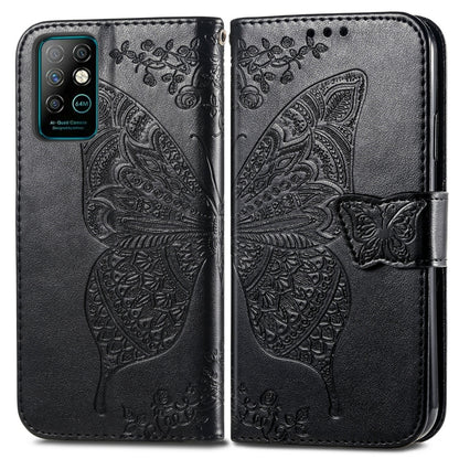 Butterfly Love Flowers Embossed Horizontal Flip Leather Case with Holder & Card Slots & Wallet & Lanyard, For Infinix Note 8, For Infinix Note 10, For vivo IQOO Neo 3