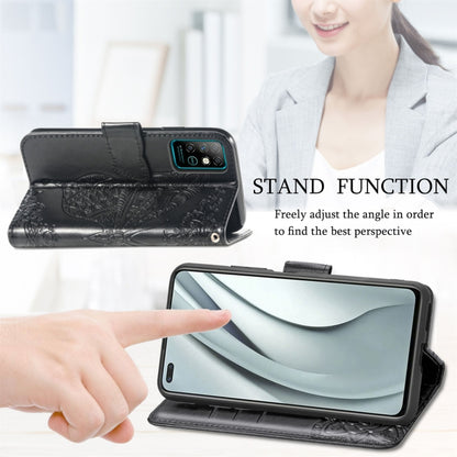 Butterfly Love Flowers Embossed Horizontal Flip Leather Case with Holder & Card Slots & Wallet & Lanyard, For Infinix Note 8, For Infinix Note 10, For vivo IQOO Neo 3