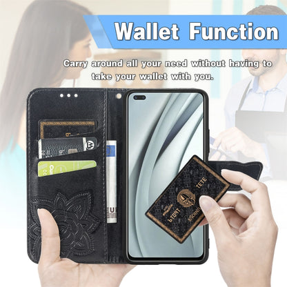 Butterfly Love Flowers Embossed Horizontal Flip Leather Case with Holder & Card Slots & Wallet & Lanyard, For Infinix Note 8, For Infinix Note 10, For vivo IQOO Neo 3