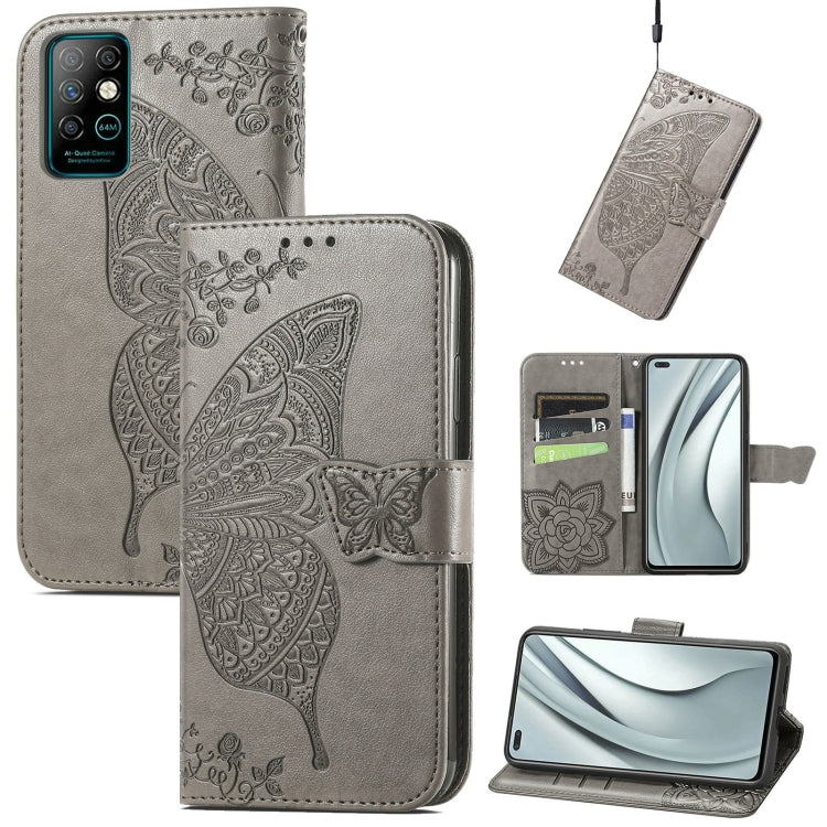 Butterfly Love Flowers Embossed Horizontal Flip Leather Case with Holder & Card Slots & Wallet & Lanyard, For Infinix Note 8, For Infinix Note 10, For vivo IQOO Neo 3