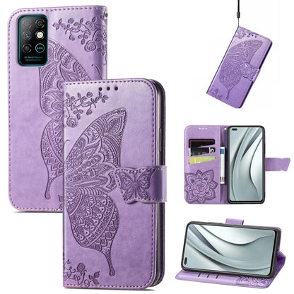 Butterfly Love Flowers Embossed Horizontal Flip Leather Case with Holder & Card Slots & Wallet & Lanyard, For Infinix Note 8, For Infinix Note 10, For vivo IQOO Neo 3