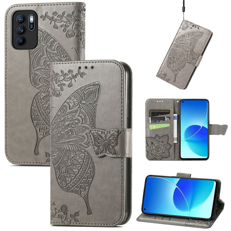 Butterfly Love Flowers Embossed Horizontal Flip Leather Case with Holder & Card Slots & Wallet & Lanyard, For LG Velvet 2 Pro, For Motorola Edge 20 Pro, For OPPO Reno 6Z