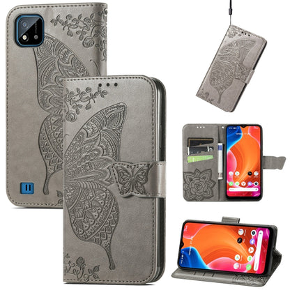 Butterfly Love Flowers Embossed Horizontal Flip Leather Case with Holder & Card Slots & Wallet & Lanyard, For OPPO Realme C20, For vivo S7e, For vivo S10 / S10 Pro