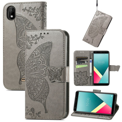 Butterfly Love Flowers Embossed Horizontal Flip Leather Case with Holder & Card Slots & Wallet & Lanyard, For vivo V20 2021, For Wiko Y61, For Xiaomi Redmi 10