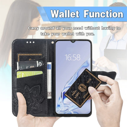 Butterfly Love Flowers Embossed Horizontal Flip Leather Case with Holder & Card Slots & Wallet & Lanyard, For CUBOT Note 20, For Nokia C01 Plus, For Nokia XR20