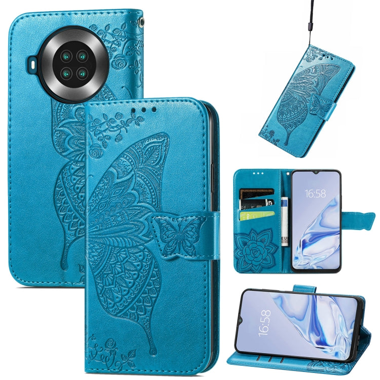 Butterfly Love Flowers Embossed Horizontal Flip Leather Case with Holder & Card Slots & Wallet & Lanyard, For CUBOT Note 20, For Nokia C01 Plus, For Nokia XR20