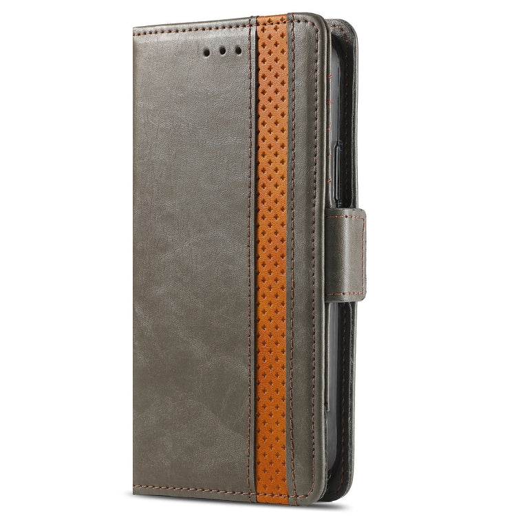 CaseNeo Business Splicing Dual Magnetic Buckle Horizontal Flip PU Leather Case with Holder & Card Slots & Wallet, For Xiaomi Redmi Note 10, For Xiaomi Redmi Note 10 5G, For Xiaomi Redmi 10, For Xiaomi Redmi K40 Gaming