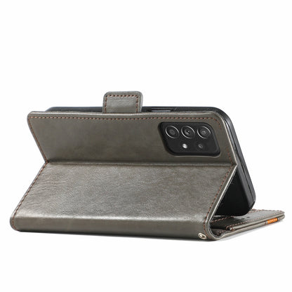 CaseNeo Business Splicing Dual Magnetic Buckle Horizontal Flip PU Leather Case with Holder & Card Slots & Wallet, For Samsung Galaxy A52 5G, For Samsung Galaxy A72 5G, For OPPO A93 5G, For Infinix Hot 9