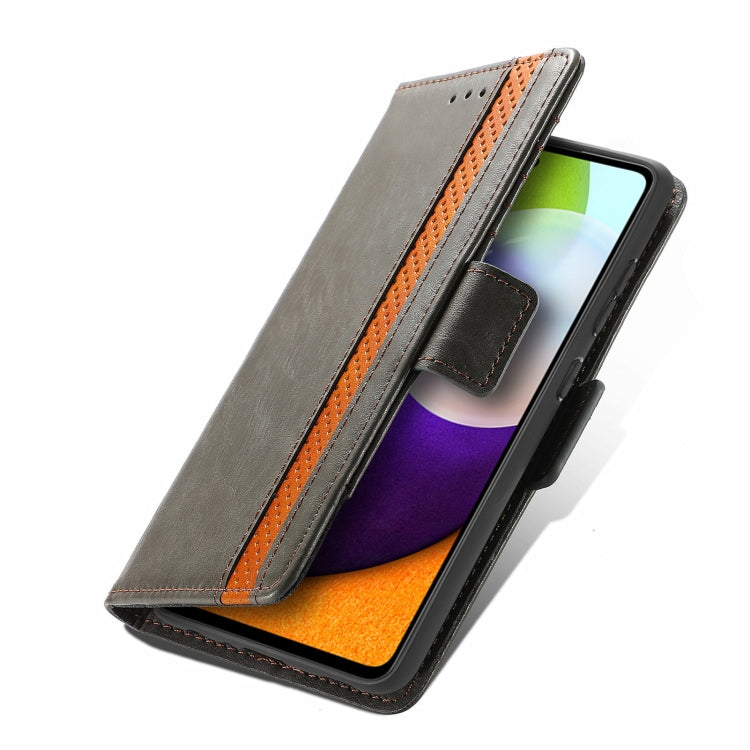 CaseNeo Business Splicing Dual Magnetic Buckle Horizontal Flip PU Leather Case with Holder & Card Slots & Wallet, For Samsung Galaxy A52 5G, For Samsung Galaxy A72 5G, For OPPO A93 5G, For Infinix Hot 9