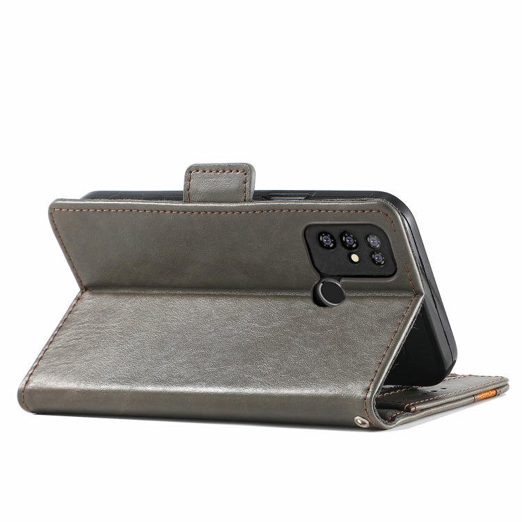 CaseNeo Business Splicing Dual Magnetic Buckle Horizontal Flip PU Leather Case with Holder & Card Slots & Wallet, For Doogee X96 Pro, For iPhone XR, For Xiaomi Redmi Note 10 JP Edition
