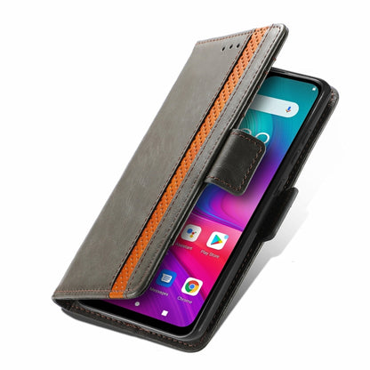 CaseNeo Business Splicing Dual Magnetic Buckle Horizontal Flip PU Leather Case with Holder & Card Slots & Wallet, For Doogee X96 Pro, For iPhone XR, For Xiaomi Redmi Note 10 JP Edition