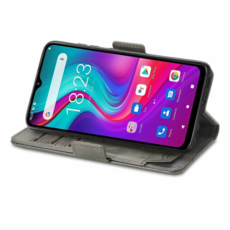 CaseNeo Business Splicing Dual Magnetic Buckle Horizontal Flip PU Leather Case with Holder & Card Slots & Wallet, For Doogee X96 Pro, For iPhone XR, For Xiaomi Redmi Note 10 JP Edition
