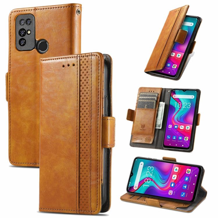 CaseNeo Business Splicing Dual Magnetic Buckle Horizontal Flip PU Leather Case with Holder & Card Slots & Wallet, For Doogee X96 Pro, For iPhone XR, For Xiaomi Redmi Note 10 JP Edition