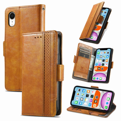 CaseNeo Business Splicing Dual Magnetic Buckle Horizontal Flip PU Leather Case with Holder & Card Slots & Wallet, For Doogee X96 Pro, For iPhone XR, For Xiaomi Redmi Note 10 JP Edition
