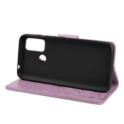 Butterfly Flower Pattern Horizontal Flip Leather Case with Holder & Card Slots & Wallet, For Wiko Power U30, For Xiaomi Redmi 10