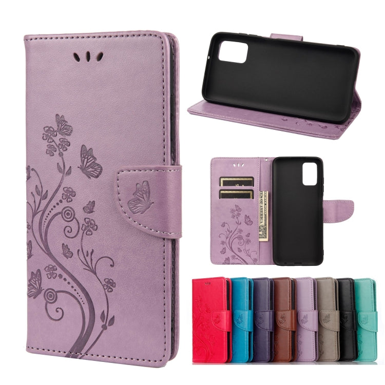 Butterfly Flower Pattern Horizontal Flip Leather Case with Holder & Card Slots & Wallet, For Wiko Power U30, For Xiaomi Redmi 10