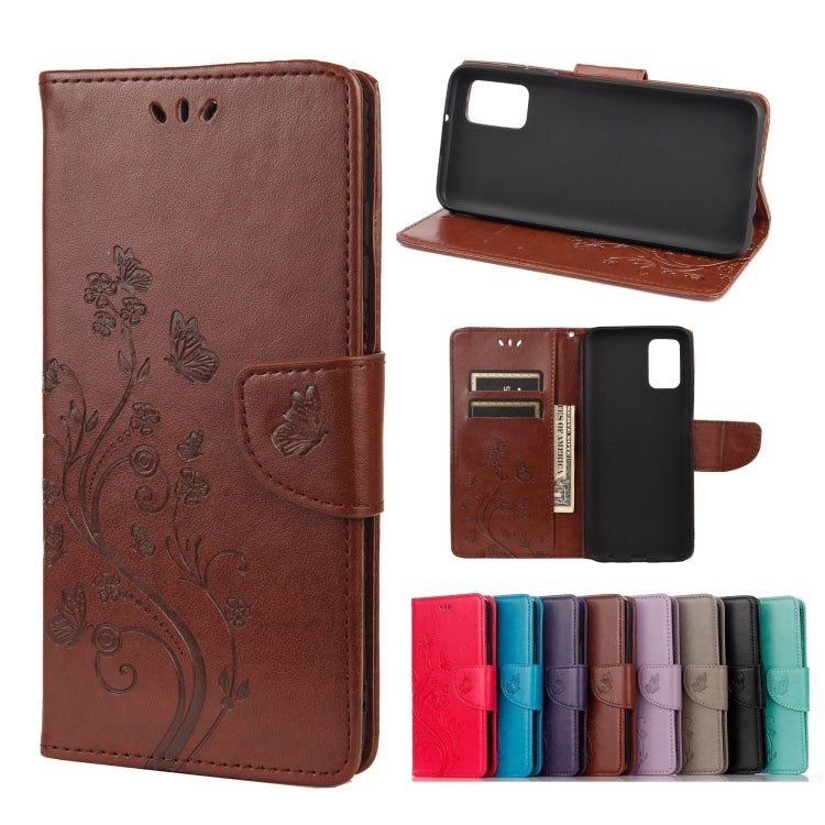 Butterfly Flower Pattern Horizontal Flip Leather Case with Holder & Card Slots & Wallet, For Wiko Power U30, For Xiaomi Redmi 10