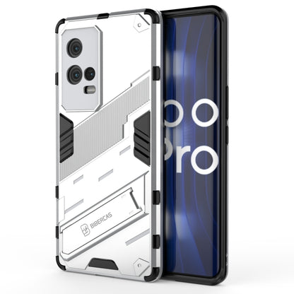 Punk Armor 2 in 1 PC + TPU Shockproof Case with Invisible Holder, For OPPO Reno6 4G, For vivo iQOO 8 Pro, For Honor Magic3 Pro