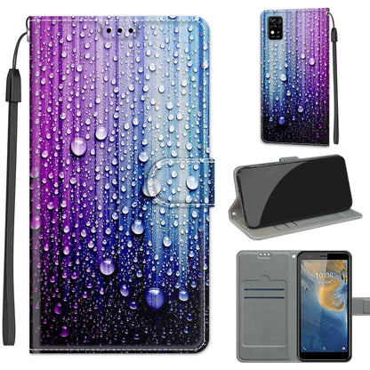 Voltage Coloured Drawing Magnetic Clasp Horizontal Flip PU Leather Case with Holder & Card Slots, For ZTE Blade A31