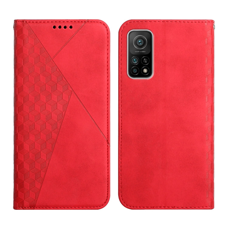 Diamond Pattern Splicing Skin Feel Magnetic Horizontal Flip Leather Case with Card Slots & Holder & Wallet, For Xiaomi Mi 10T Pro 5G / Mi 10T 5G, For Xiaomi Redmi Note 10 4G, For Xiaomi Redmi Note 9 Pro, For Xiaomi Redmi Note 9