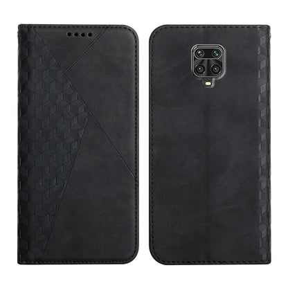 Diamond Pattern Splicing Skin Feel Magnetic Horizontal Flip Leather Case with Card Slots & Holder & Wallet, For Xiaomi Mi 10T Pro 5G / Mi 10T 5G, For Xiaomi Redmi Note 10 4G, For Xiaomi Redmi Note 9 Pro, For Xiaomi Redmi Note 9