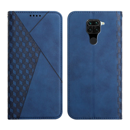 Diamond Pattern Splicing Skin Feel Magnetic Horizontal Flip Leather Case with Card Slots & Holder & Wallet, For Xiaomi Mi 10T Pro 5G / Mi 10T 5G, For Xiaomi Redmi Note 10 4G, For Xiaomi Redmi Note 9 Pro, For Xiaomi Redmi Note 9