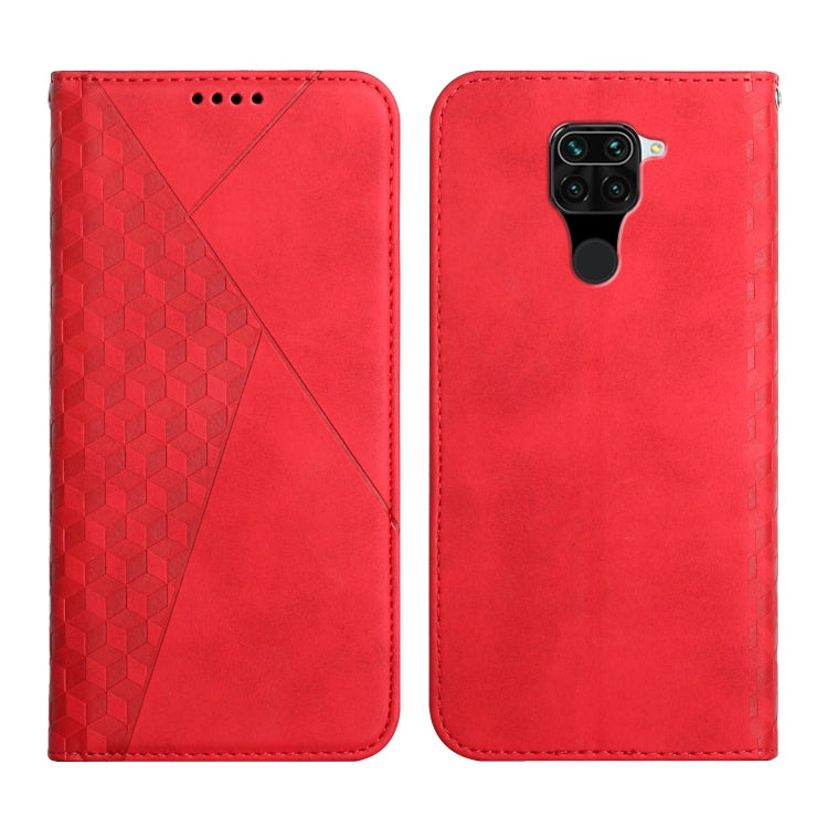 Diamond Pattern Splicing Skin Feel Magnetic Horizontal Flip Leather Case with Card Slots & Holder & Wallet, For Xiaomi Mi 10T Pro 5G / Mi 10T 5G, For Xiaomi Redmi Note 10 4G, For Xiaomi Redmi Note 9 Pro, For Xiaomi Redmi Note 9