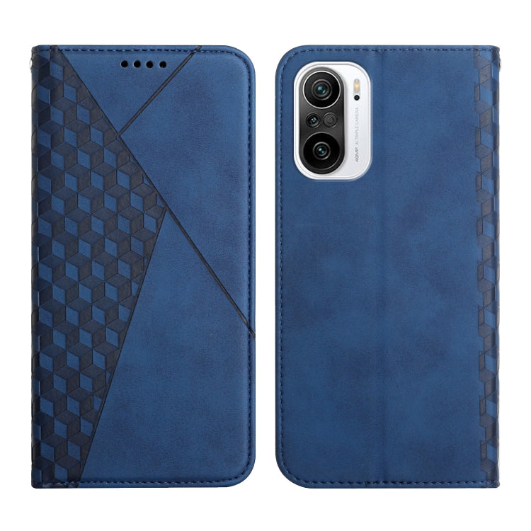 Diamond Pattern Splicing Skin Feel Magnetic Horizontal Flip Leather Case with Card Slots & Holder & Wallet, For Xiaomi Redmi K40, For Xiaomi Mi 10T Lite 5G, For Xiaomi Redmi 9A, For Xiaomi Redmi Note 10 Pro
