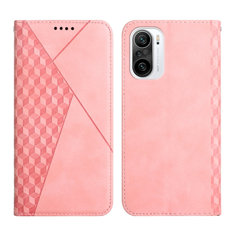 Diamond Pattern Splicing Skin Feel Magnetic Horizontal Flip Leather Case with Card Slots & Holder & Wallet, For Xiaomi Redmi K40, For Xiaomi Mi 10T Lite 5G, For Xiaomi Redmi 9A, For Xiaomi Redmi Note 10 Pro