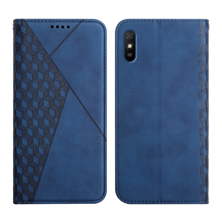 Diamond Pattern Splicing Skin Feel Magnetic Horizontal Flip Leather Case with Card Slots & Holder & Wallet, For Xiaomi Redmi K40, For Xiaomi Mi 10T Lite 5G, For Xiaomi Redmi 9A, For Xiaomi Redmi Note 10 Pro