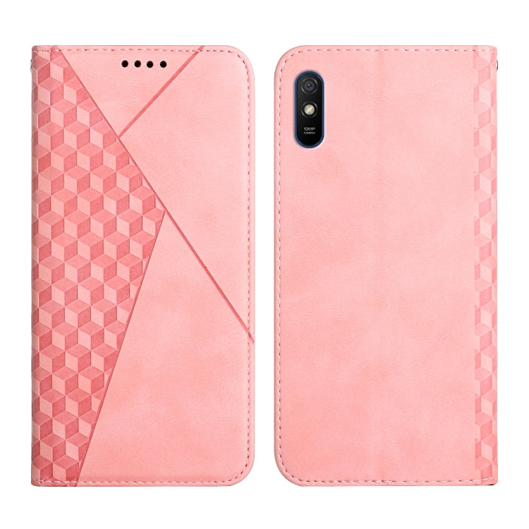 Diamond Pattern Splicing Skin Feel Magnetic Horizontal Flip Leather Case with Card Slots & Holder & Wallet, For Xiaomi Redmi K40, For Xiaomi Mi 10T Lite 5G, For Xiaomi Redmi 9A, For Xiaomi Redmi Note 10 Pro