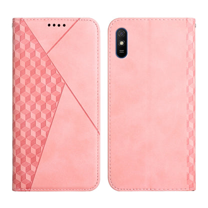 Diamond Pattern Splicing Skin Feel Magnetic Horizontal Flip Leather Case with Card Slots & Holder & Wallet, For Xiaomi Redmi K40, For Xiaomi Mi 10T Lite 5G, For Xiaomi Redmi 9A, For Xiaomi Redmi Note 10 Pro
