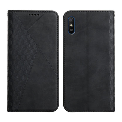 Diamond Pattern Splicing Skin Feel Magnetic Horizontal Flip Leather Case with Card Slots & Holder & Wallet, For Xiaomi Redmi K40, For Xiaomi Mi 10T Lite 5G, For Xiaomi Redmi 9A, For Xiaomi Redmi Note 10 Pro