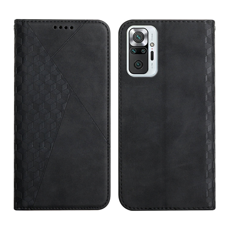 Diamond Pattern Splicing Skin Feel Magnetic Horizontal Flip Leather Case with Card Slots & Holder & Wallet, For Xiaomi Redmi K40, For Xiaomi Mi 10T Lite 5G, For Xiaomi Redmi 9A, For Xiaomi Redmi Note 10 Pro