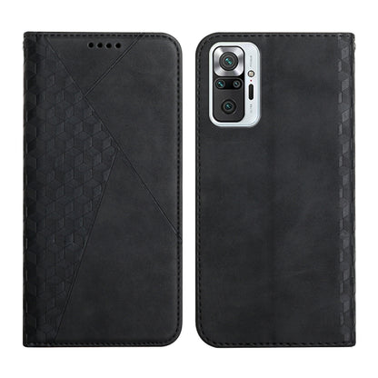 Diamond Pattern Splicing Skin Feel Magnetic Horizontal Flip Leather Case with Card Slots & Holder & Wallet, For Xiaomi Redmi K40, For Xiaomi Mi 10T Lite 5G, For Xiaomi Redmi 9A, For Xiaomi Redmi Note 10 Pro