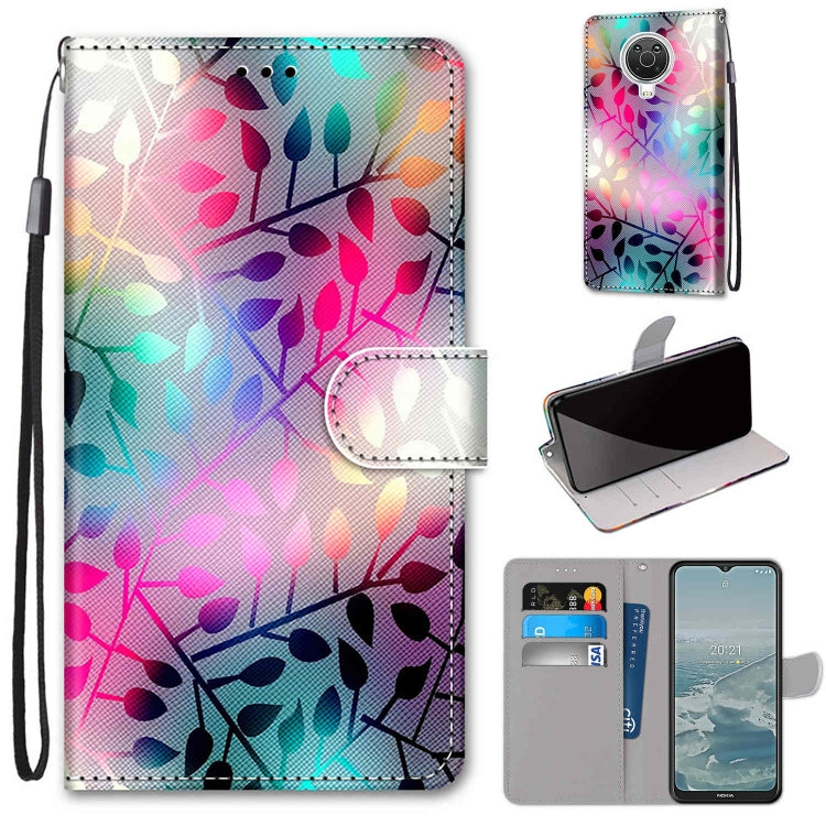 Coloured Drawing Cross Texture Horizontal Flip PU Leather Case with Holder & Card Slots & Wallet & Lanyard, For Nokia 6.3 / G20 / G10