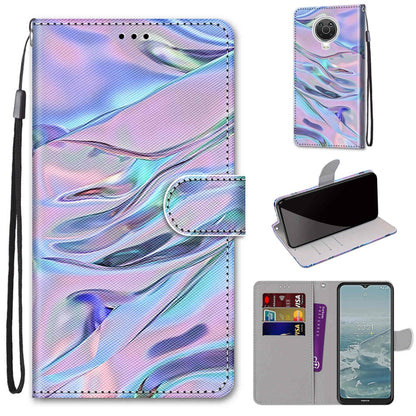 Coloured Drawing Cross Texture Horizontal Flip PU Leather Case with Holder & Card Slots & Wallet & Lanyard, For Nokia G20 / G10 / 6.3