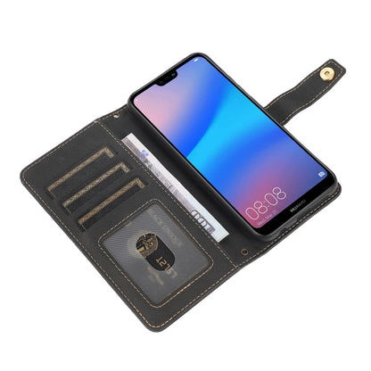 PU + TPU Horizontal Flip Leather Case with Holder & Card Slot & Wallet & Lanyard, For Huawei P20 Lite, For Huawei P30, For Xiaomi Mi 11 Pro, For Xiaomi Redmi K40