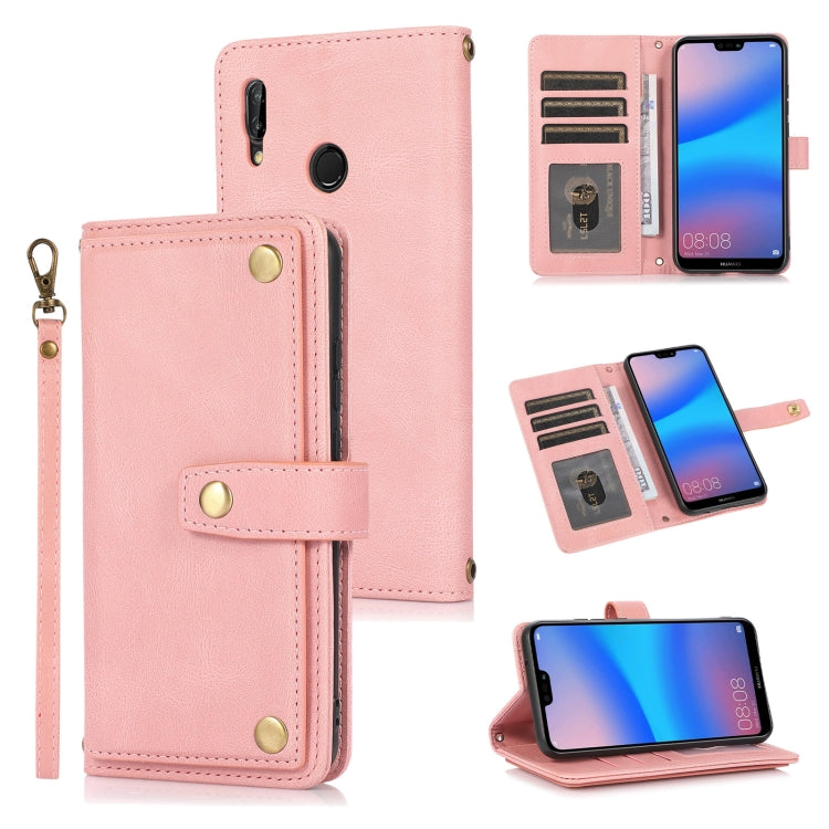 PU + TPU Horizontal Flip Leather Case with Holder & Card Slot & Wallet & Lanyard, For Huawei P20 Lite, For Huawei P30, For Xiaomi Mi 11 Pro, For Xiaomi Redmi K40
