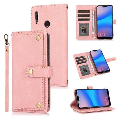 PU + TPU Horizontal Flip Leather Case with Holder & Card Slot & Wallet & Lanyard, For Huawei P20 Lite, For Huawei P30, For Xiaomi Mi 11 Pro, For Xiaomi Redmi K40