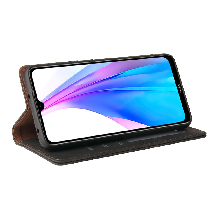 Simple Suction Closure Horizontal Flip Leather Case with Holder & Card Slot & Wallet, For Xiaomi Redmi Note 8T, For Xiaomi Redmi Note 9 / 10X 4G, For Xiaomi Redmi Note 8, For Xiaomi Redmi Note 8 Pro, For Xiaomi Redmi Note 10, For Xiaomi Redmi Note 10 Pro