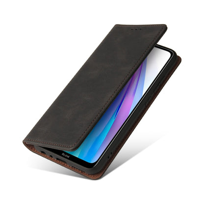 Simple Suction Closure Horizontal Flip Leather Case with Holder & Card Slot & Wallet, For Xiaomi Redmi Note 8T, For Xiaomi Redmi Note 9 / 10X 4G, For Xiaomi Redmi Note 8, For Xiaomi Redmi Note 8 Pro, For Xiaomi Redmi Note 10, For Xiaomi Redmi Note 10 Pro