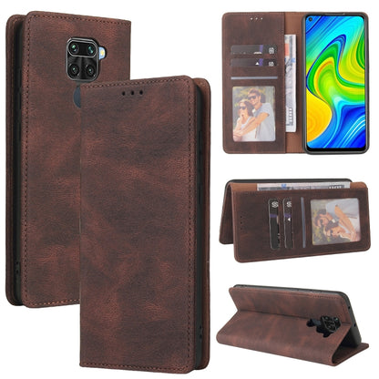 Simple Suction Closure Horizontal Flip Leather Case with Holder & Card Slot & Wallet, For Xiaomi Redmi Note 8T, For Xiaomi Redmi Note 9 / 10X 4G, For Xiaomi Redmi Note 8, For Xiaomi Redmi Note 8 Pro, For Xiaomi Redmi Note 10, For Xiaomi Redmi Note 10 Pro