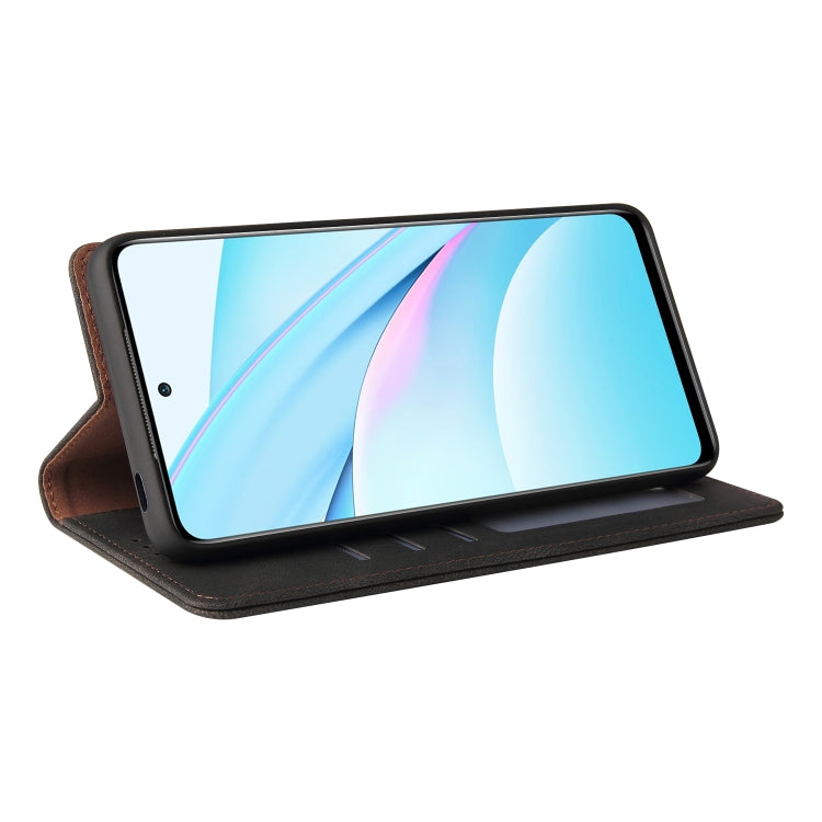 Simple Suction Closure Horizontal Flip Leather Case with Holder & Card Slot & Wallet, For Xiaomi Mi 10T Lite 5G, For Xiaomi Poco M3
