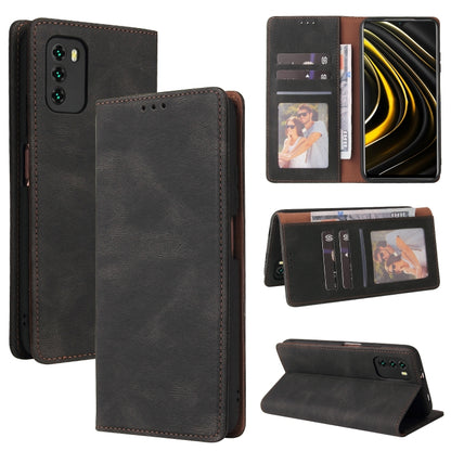 Simple Suction Closure Horizontal Flip Leather Case with Holder & Card Slot & Wallet, For Xiaomi Mi 10T Lite 5G, For Xiaomi Poco M3